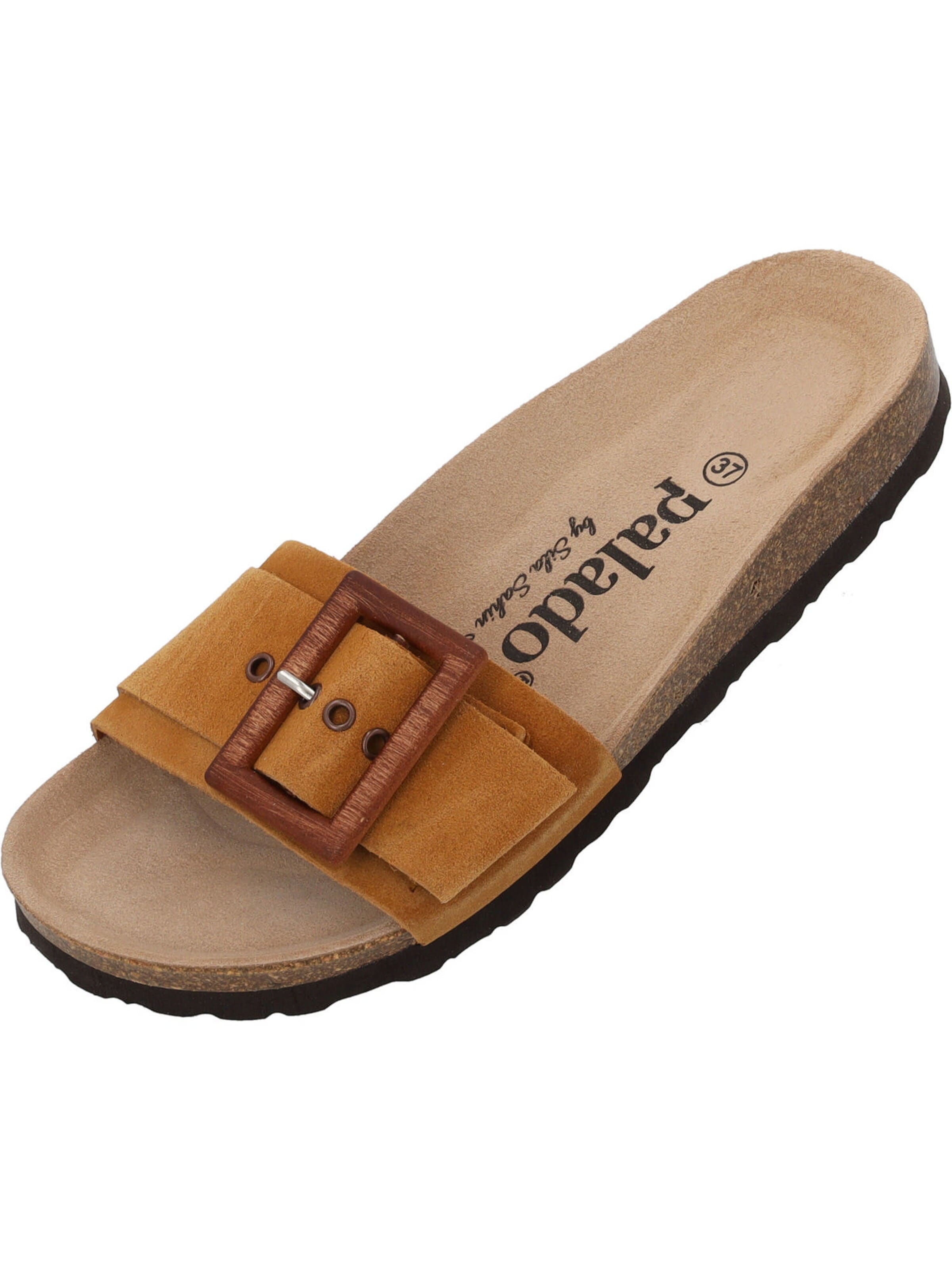 Mule 'Malta Wood' Palado by Sila Sahin en marron