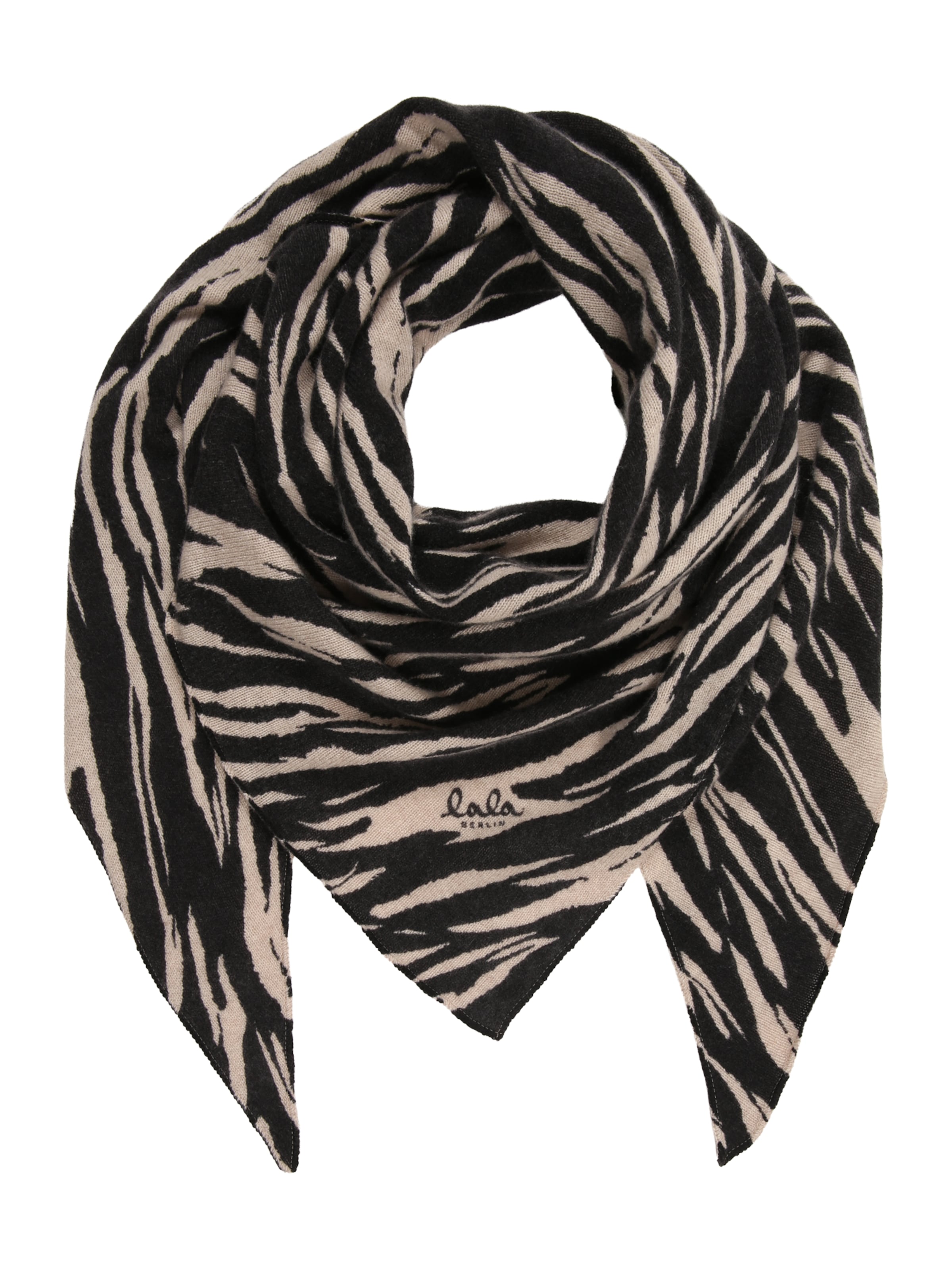 Foulard Lala Berlin en noir : devant