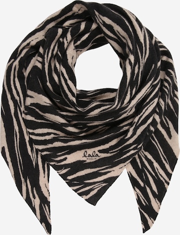 Foulard Lala Berlin en noir : devant