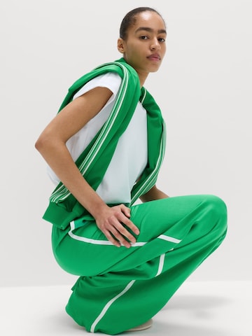 Marks & Spencer Wide leg Trousers in Green