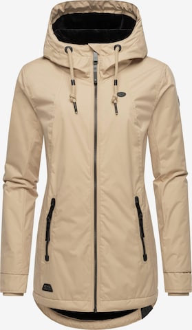 smėlio Ragwear Žieminė striukė 'Zuzka': priekis