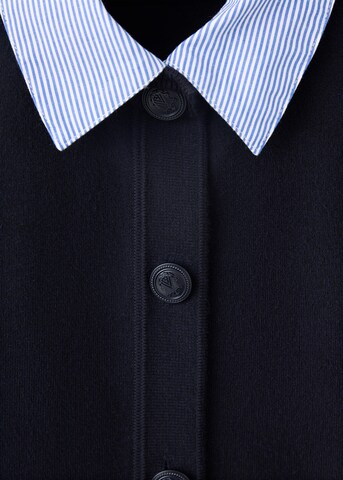MANGO Knit cardigan 'MARZO' in Blue: front