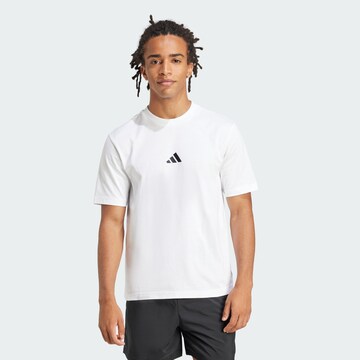 ADIDAS SPORTSWEAR Funktionstopp 'Essentials' i vit: framsida