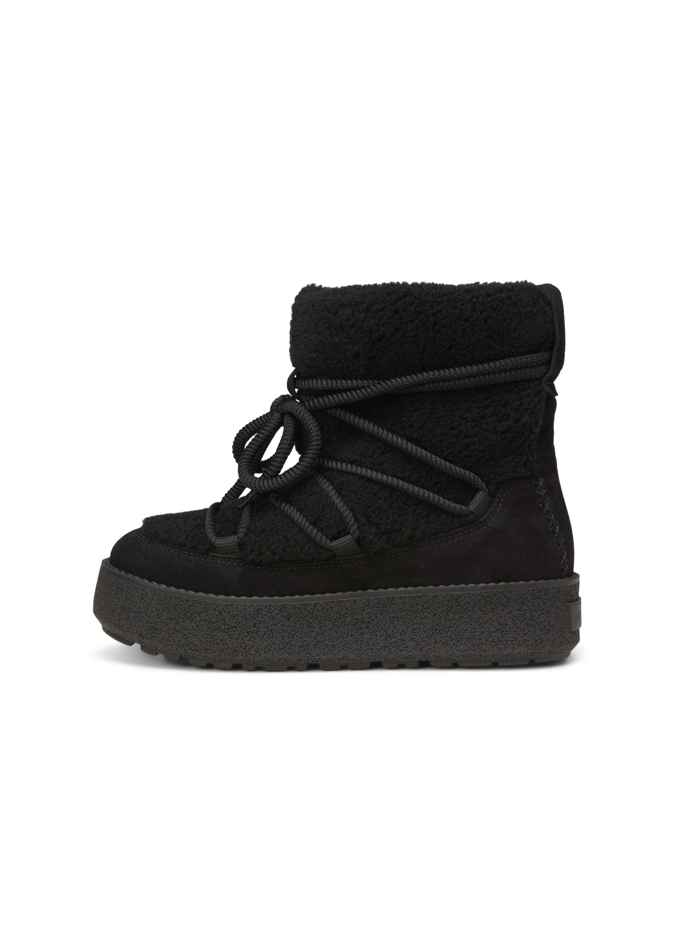 Marc O'Polo Snowboots in Schwarz: Vorderseite