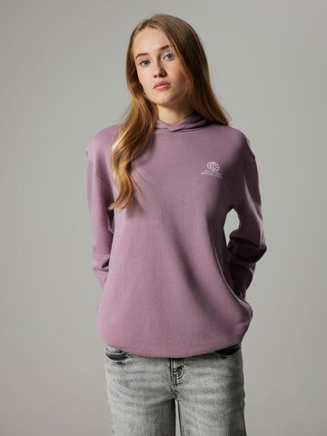 NAME IT Sweatshirt in Lila: Vorderseite