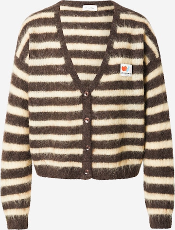 AMERICAN VINTAGE Плетена жилетка 'Nenybay' в кафяво: отпред