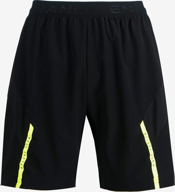 ENDURANCE Regular Workout Pants in Black: front