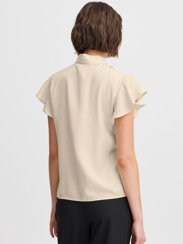 ICHI Bluse 'Stinea' in Beige