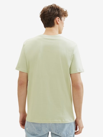 TOM TAILOR DENIM Μπλουζάκι σε πράσινο