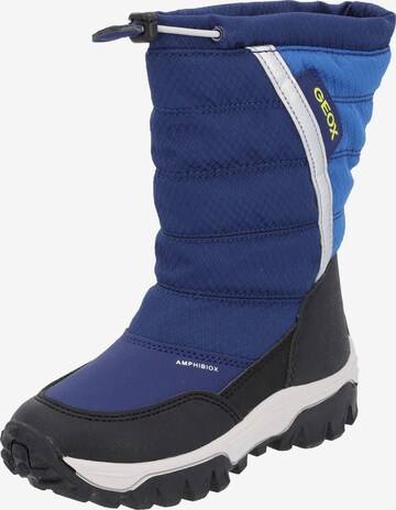 Bottes de neige GEOX en bleu : devant