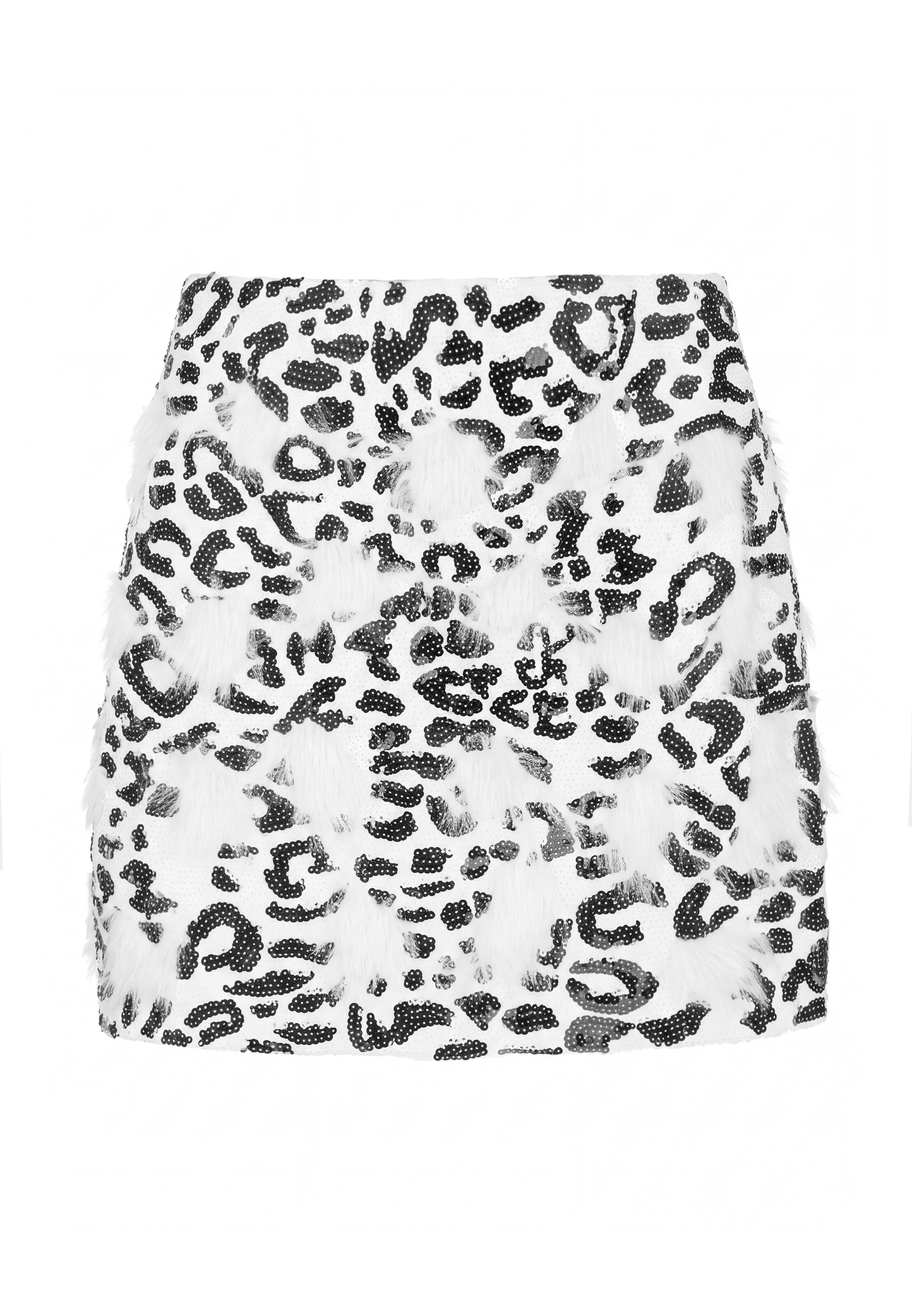 Jupe faina en blanc : devant