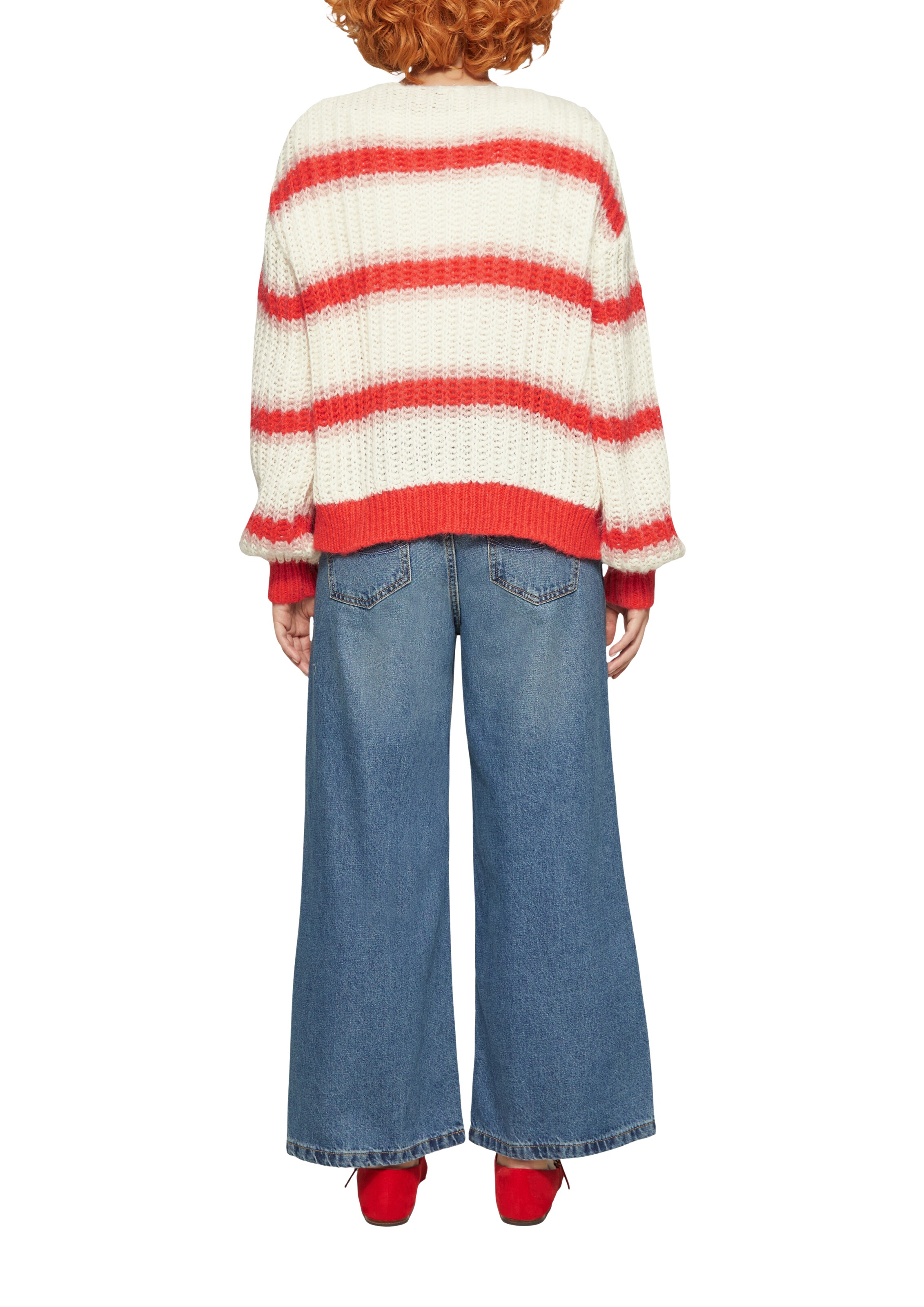 QS Strickjacke in Pink