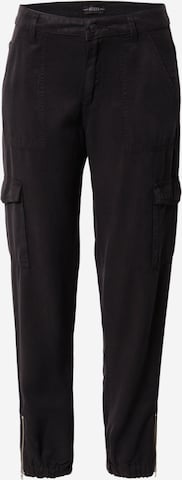 GUESS Cargo Pants in Black: front
