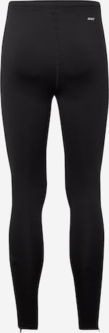 new balance Skinny Spodnie sportowe w kolorze czarny