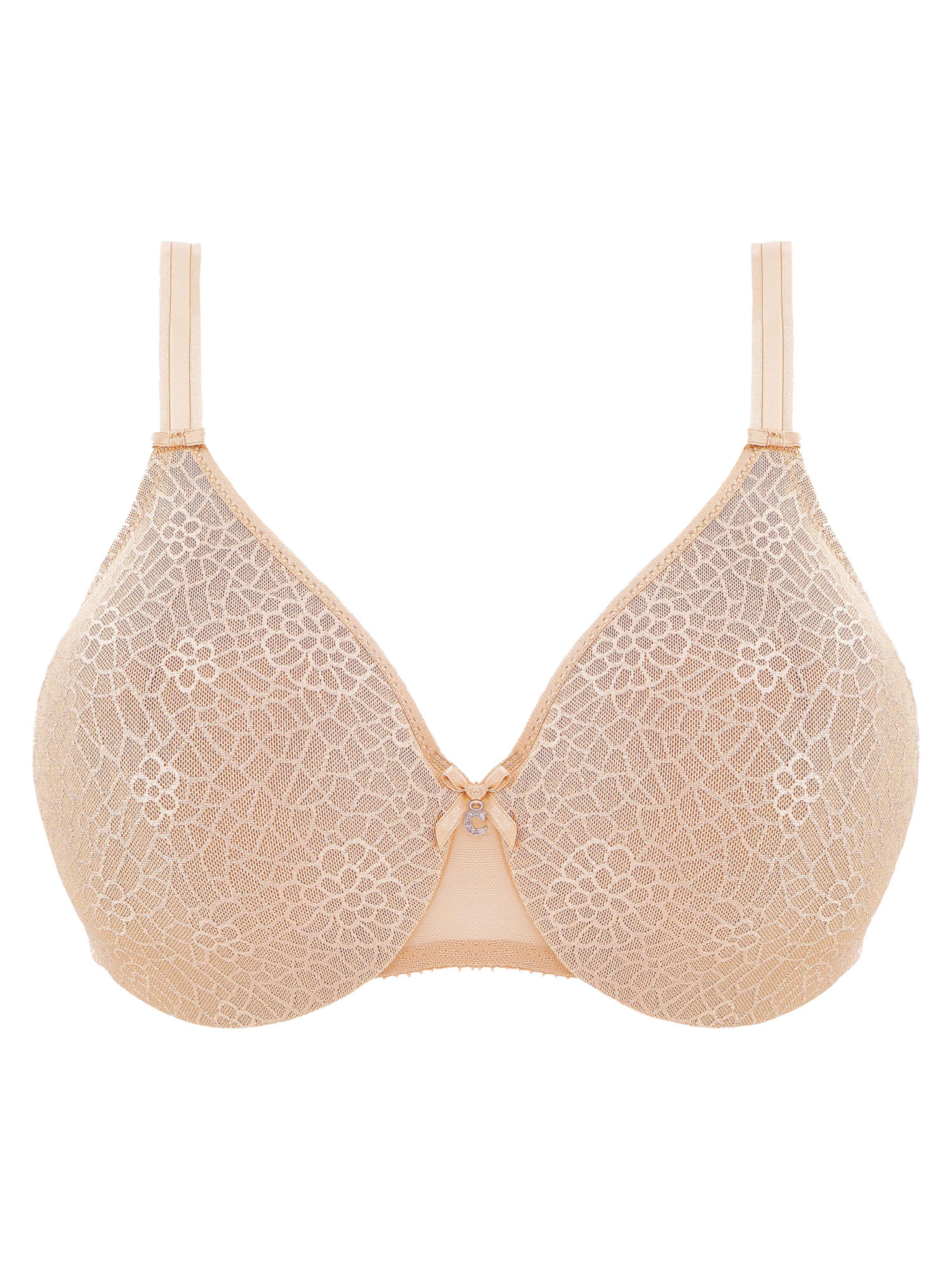 Chantelle Minimizer Minimizer 'Magnifique'‌‌‌‌ in Beige: Vorderseite