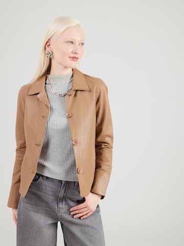 OAKWOOD Демисезонная куртка 'LEXIA' в Коричневый: спереди