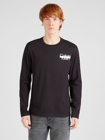 Calvin Klein Shirt in Black: front