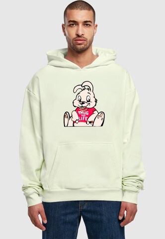Merchcode Sweatshirt in Grün: Vorderseite