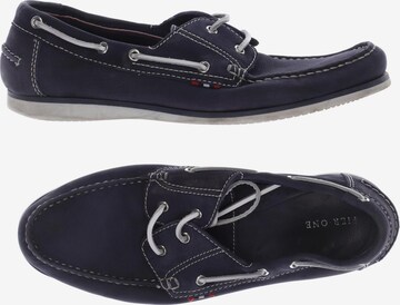 Pier One Halbschuh 44 in Blau: predná strana