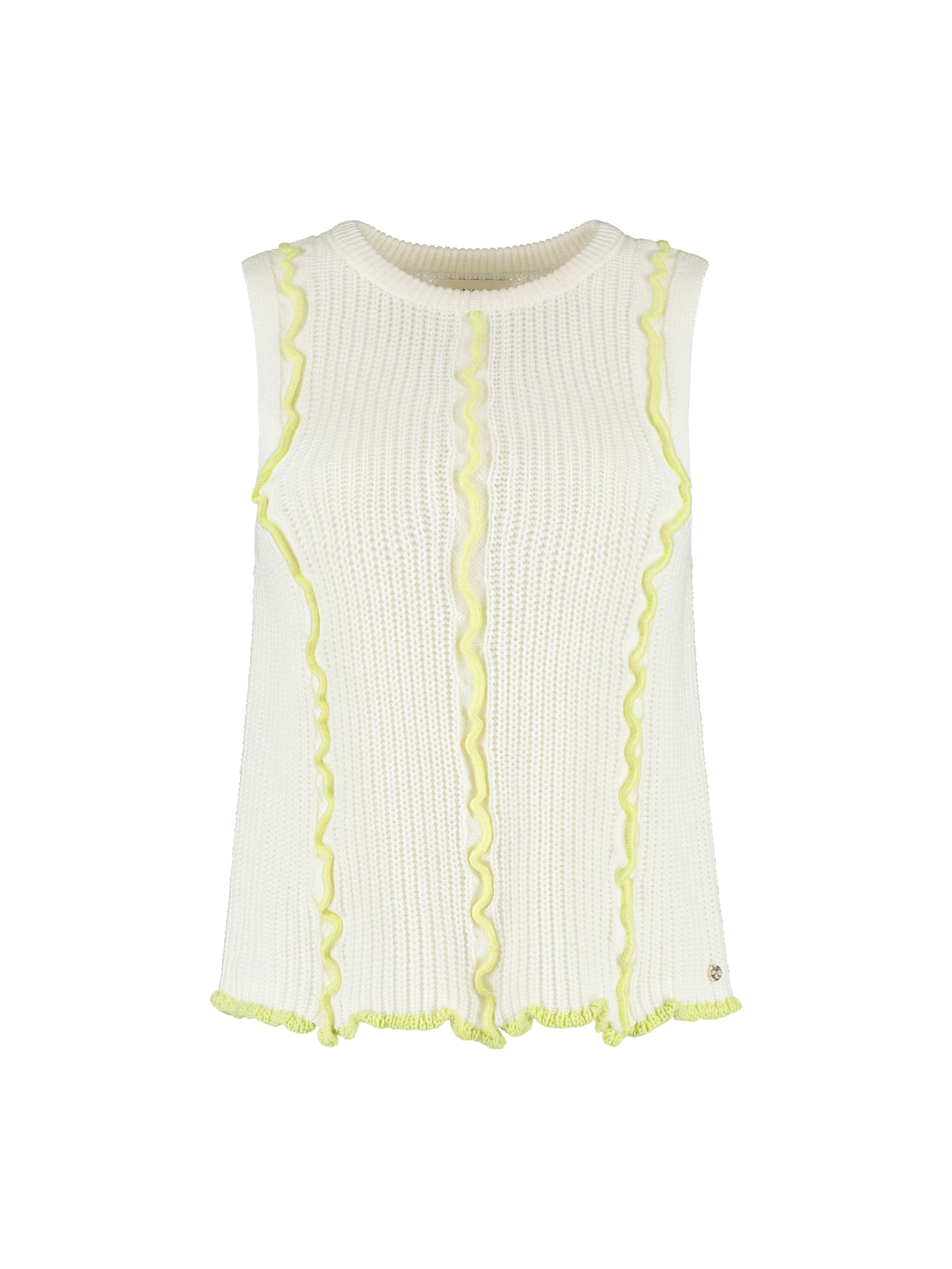 Top in maglia 'Harley' di Shiwi in bianco: frontale