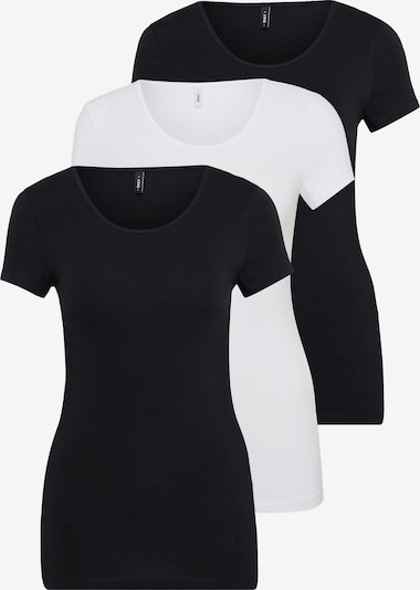 Marškinėliai 'ONLLIVE LOVE' iš Only Tall, spalva – juoda / balta, Prekių apžvalga