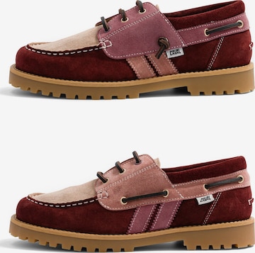 Caval - Mocassins em vermelho: frente