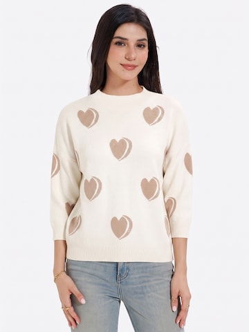 Pullover di Imily Bela in beige: frontale