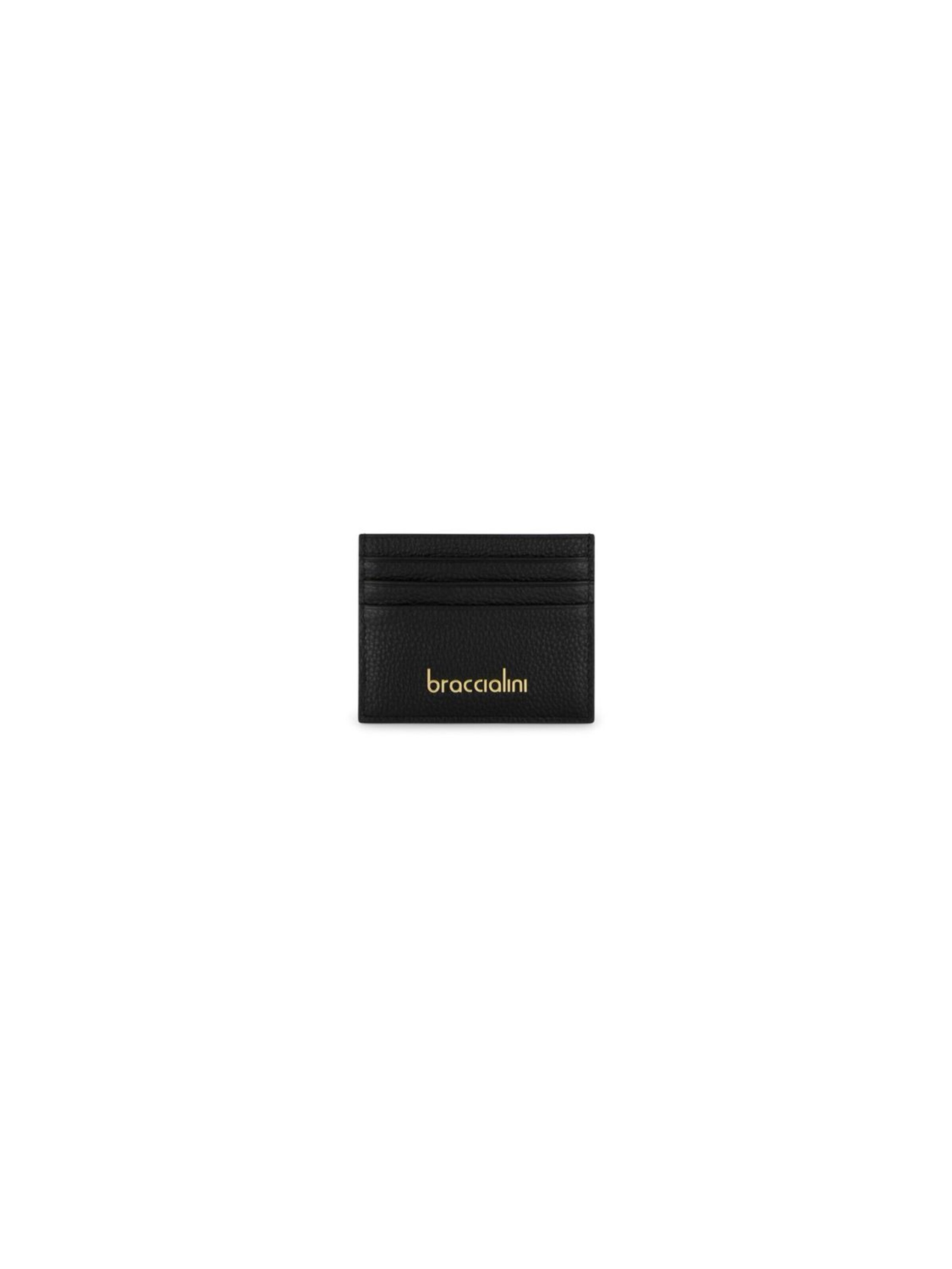 Braccialini - Cartera 'Basic' en negro: frente