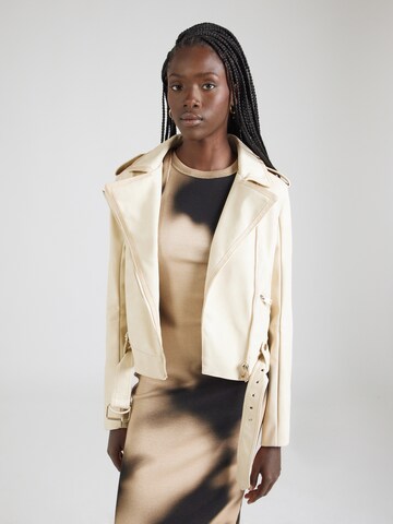 GUESS Between-season jacket 'CONCETTA' in Beige: front