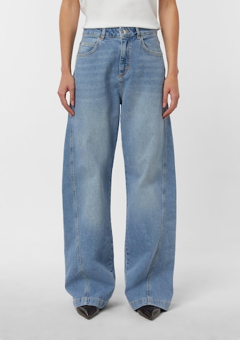 Wide Leg Jean COMMA en bleu : devant