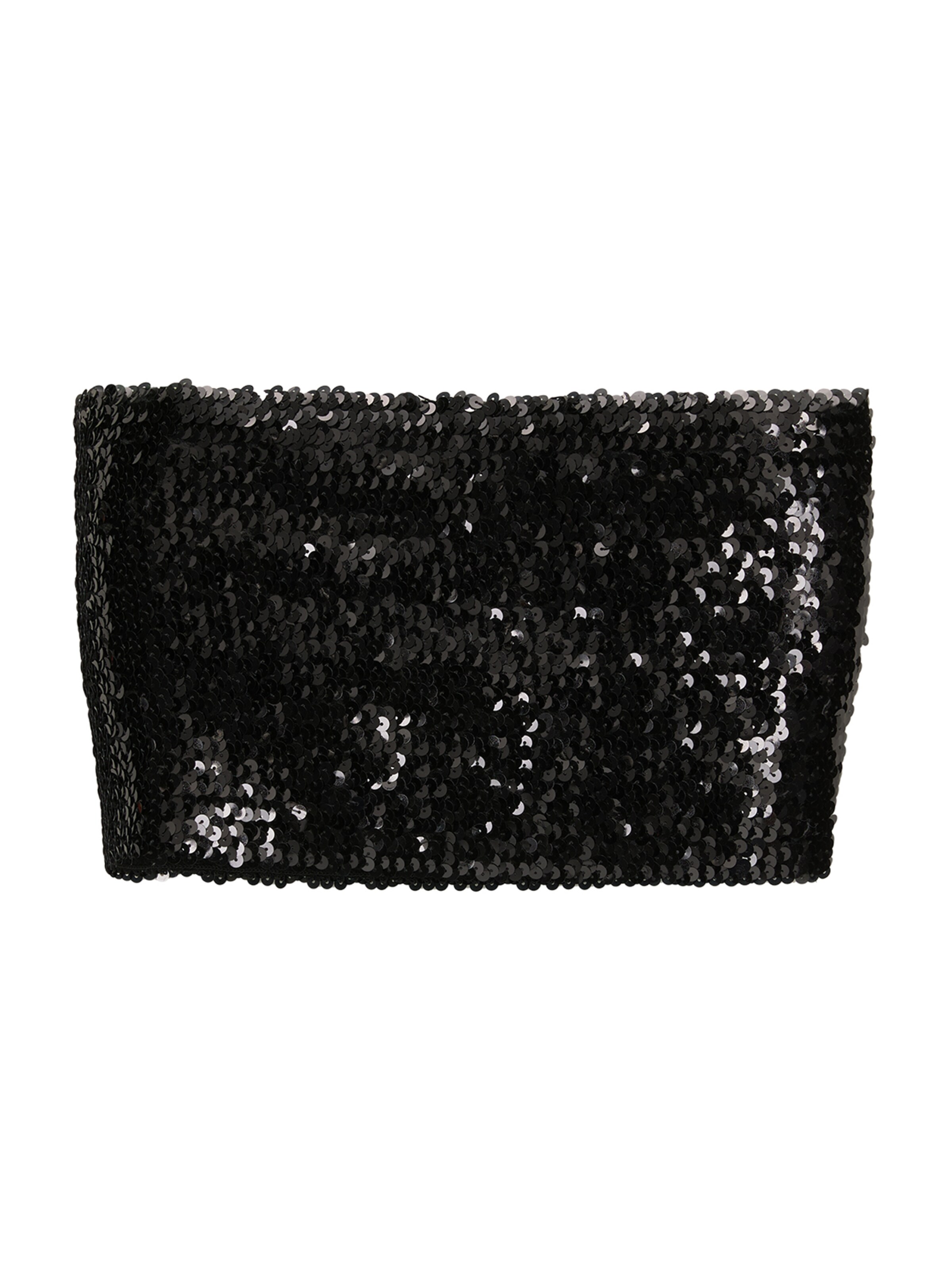 Pull&Bear Top - Čierna: predná strana