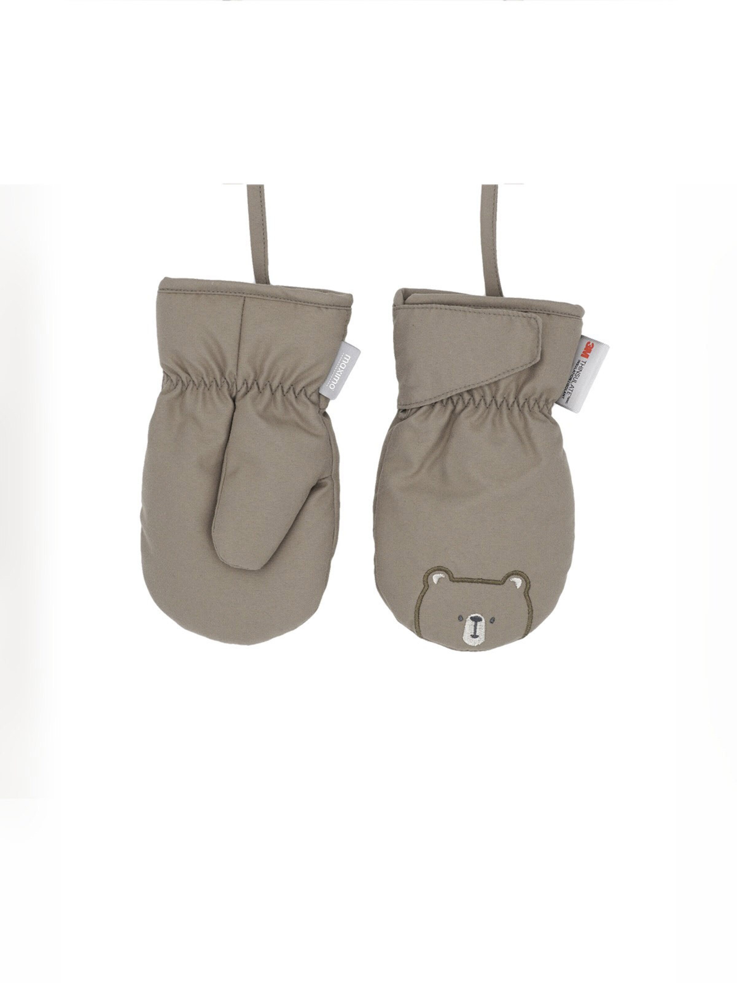 MAXIMO Gloves 'Bär' in Brown: front