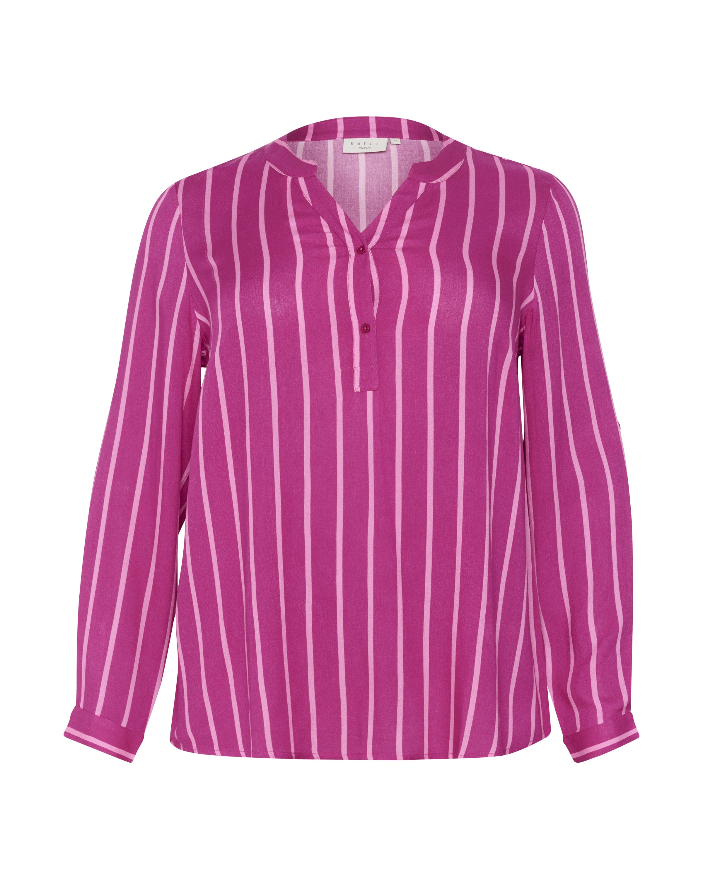KAFFE CURVE Blouse &#x27;Sida&#x27; in Roze: voorkant