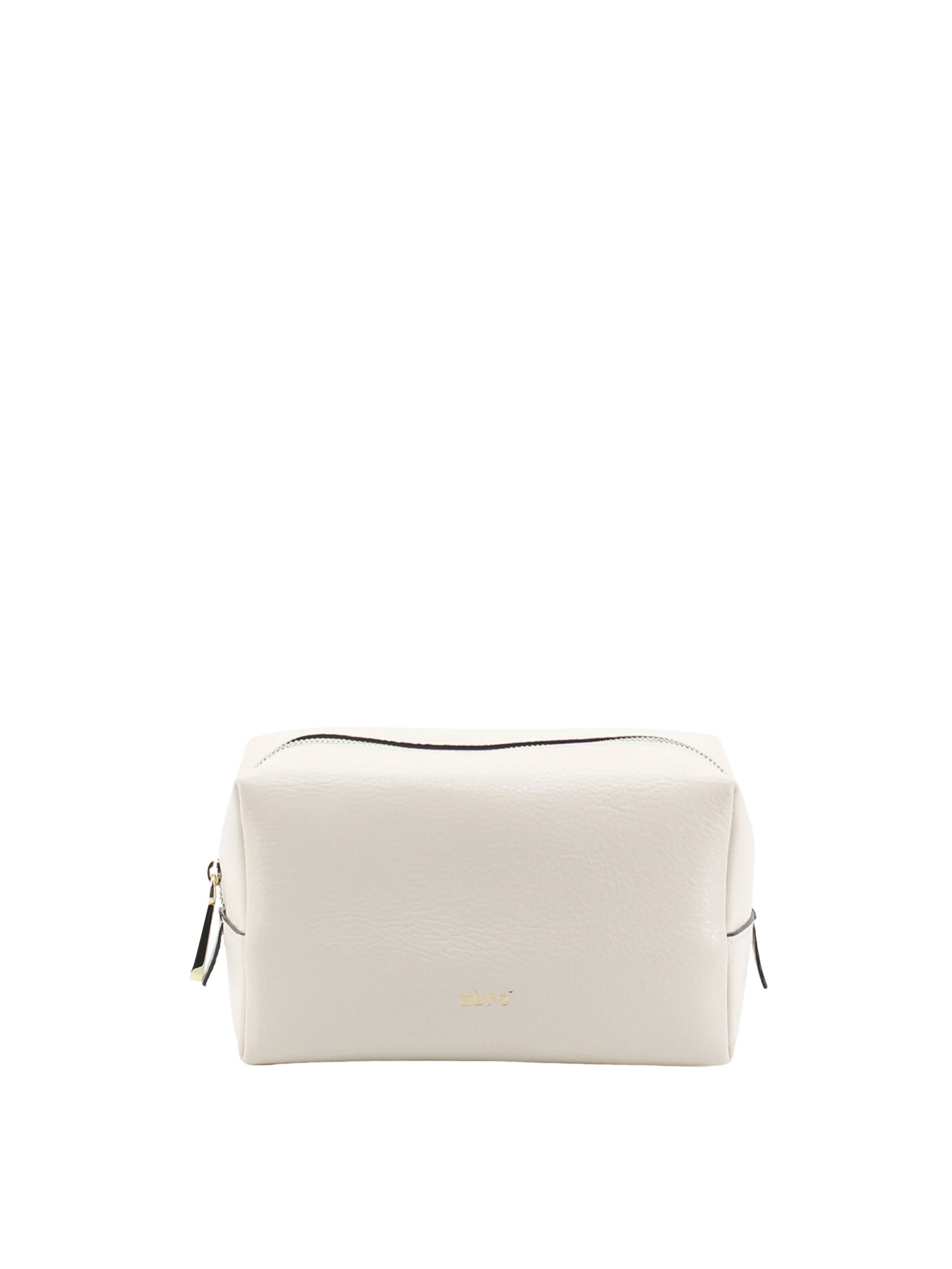 ABRO Kosmetiktasche 'Kosmetiktasche'‌‌‌‌‌‌‌‌‌ in Beige: Vorderseite