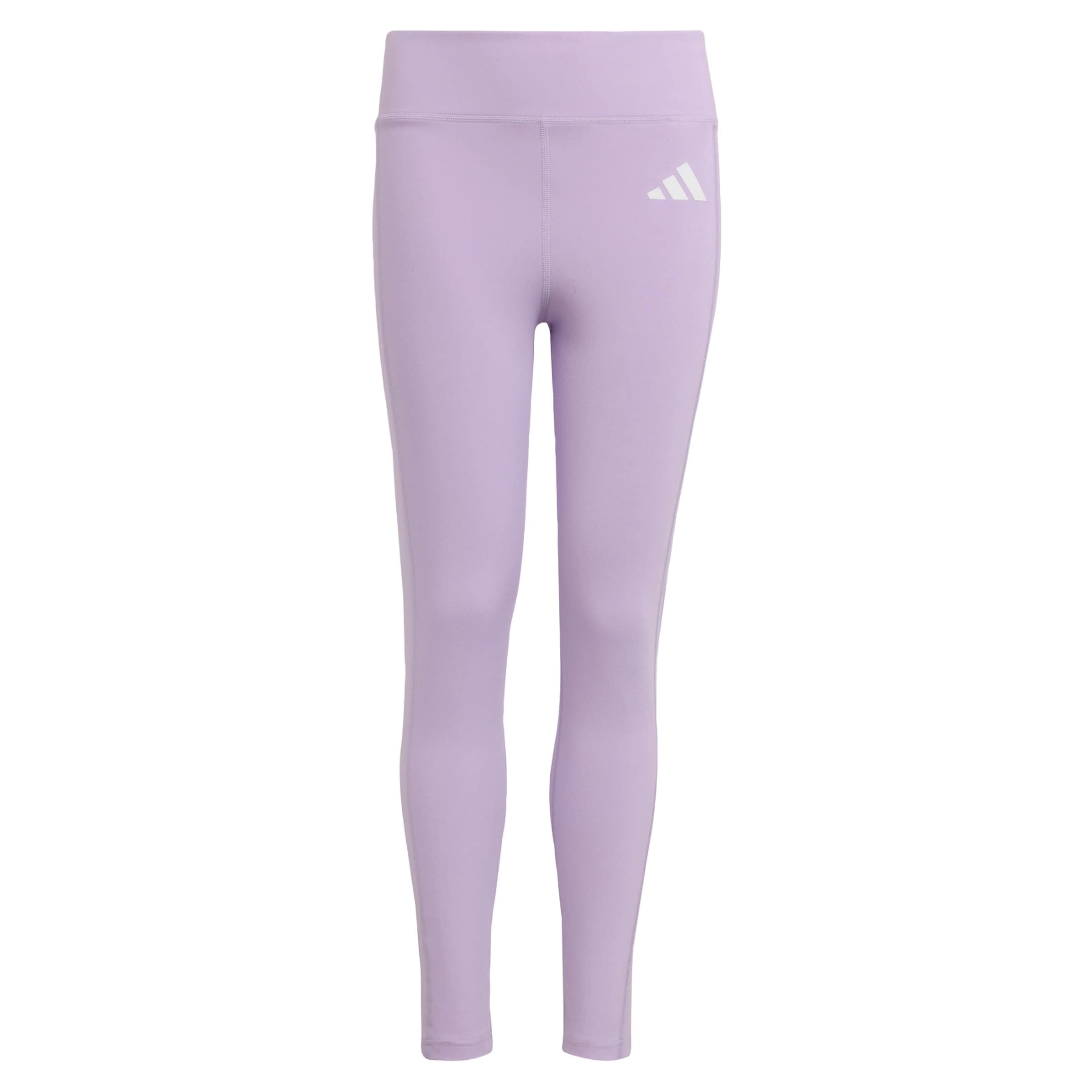 ADIDAS PERFORMANCE Skinny Sporthose 'Optime Favorite' in Lila: Vorderseite