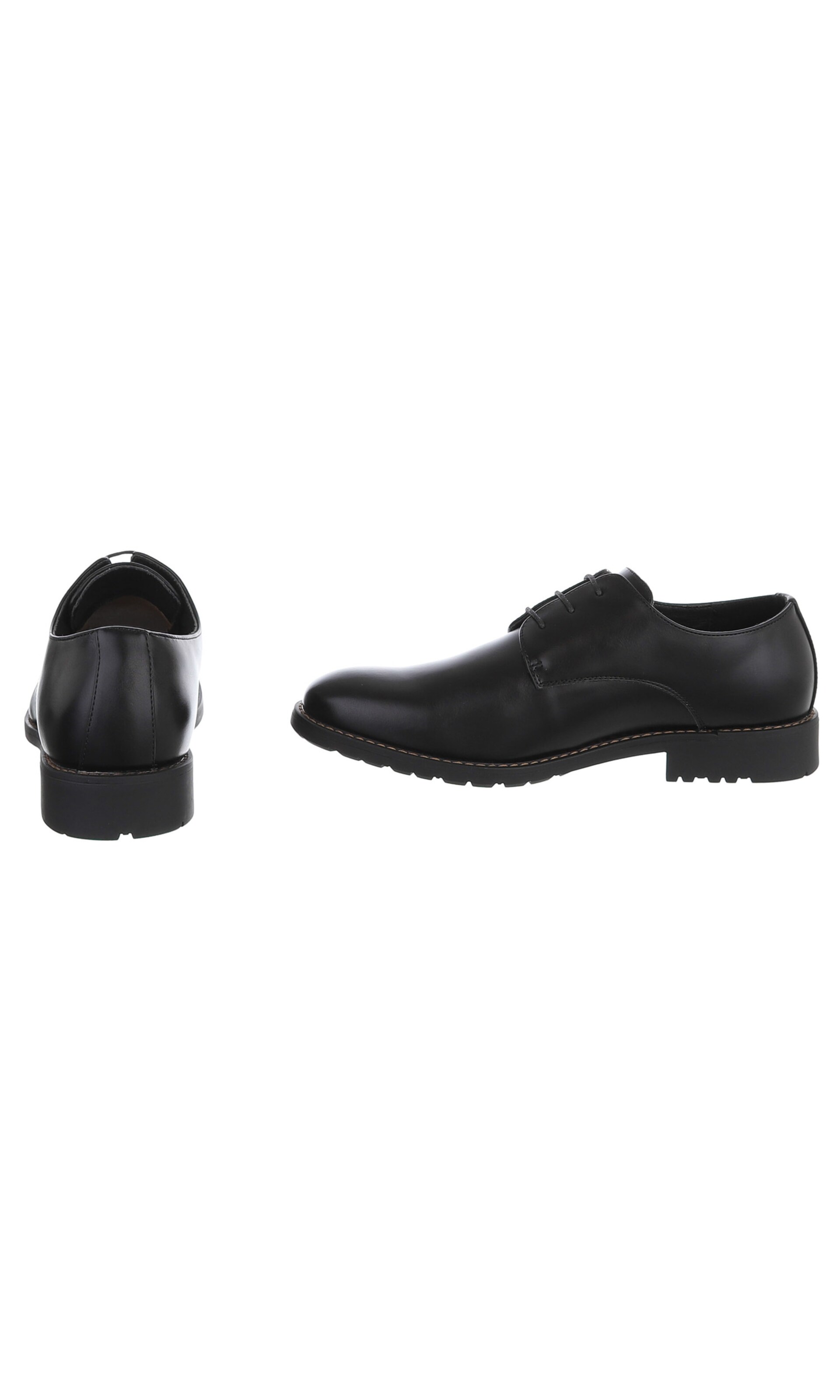 CoolWalk Lace-Up Shoes in Black