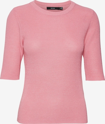 VERO MODA Sweater 'NEW LEXSUN' in Pink: front