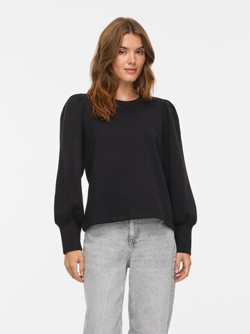 Sweat-shirt 'VIVERA' VILA en noir : devant