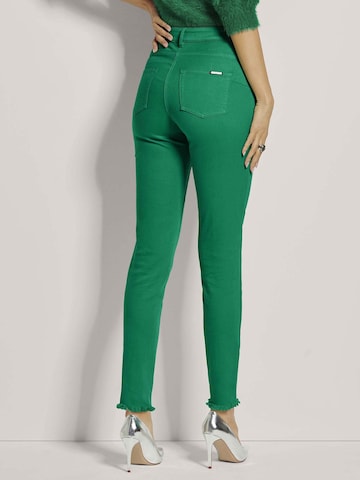 Skinny Jean MADELEINE en vert