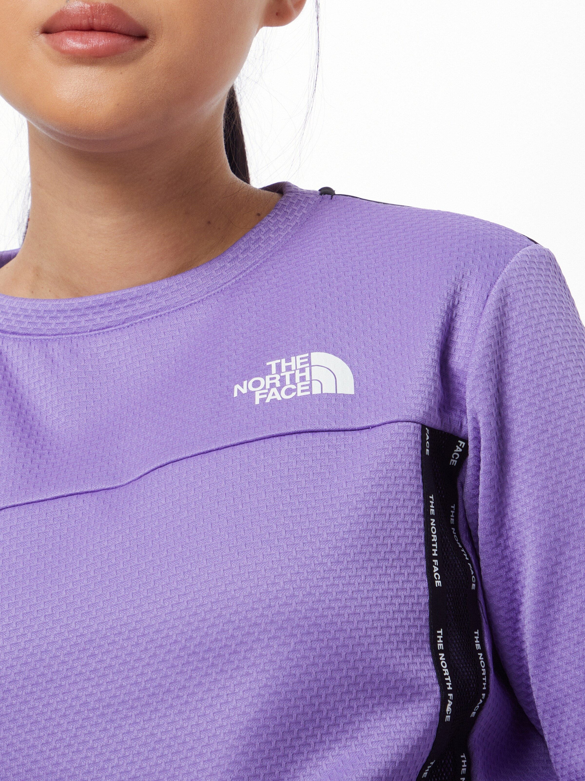 Frauen Sportarten THE NORTH FACE Sportsweatshirt 'Mountain Athletics' in Helllila - WO14480
