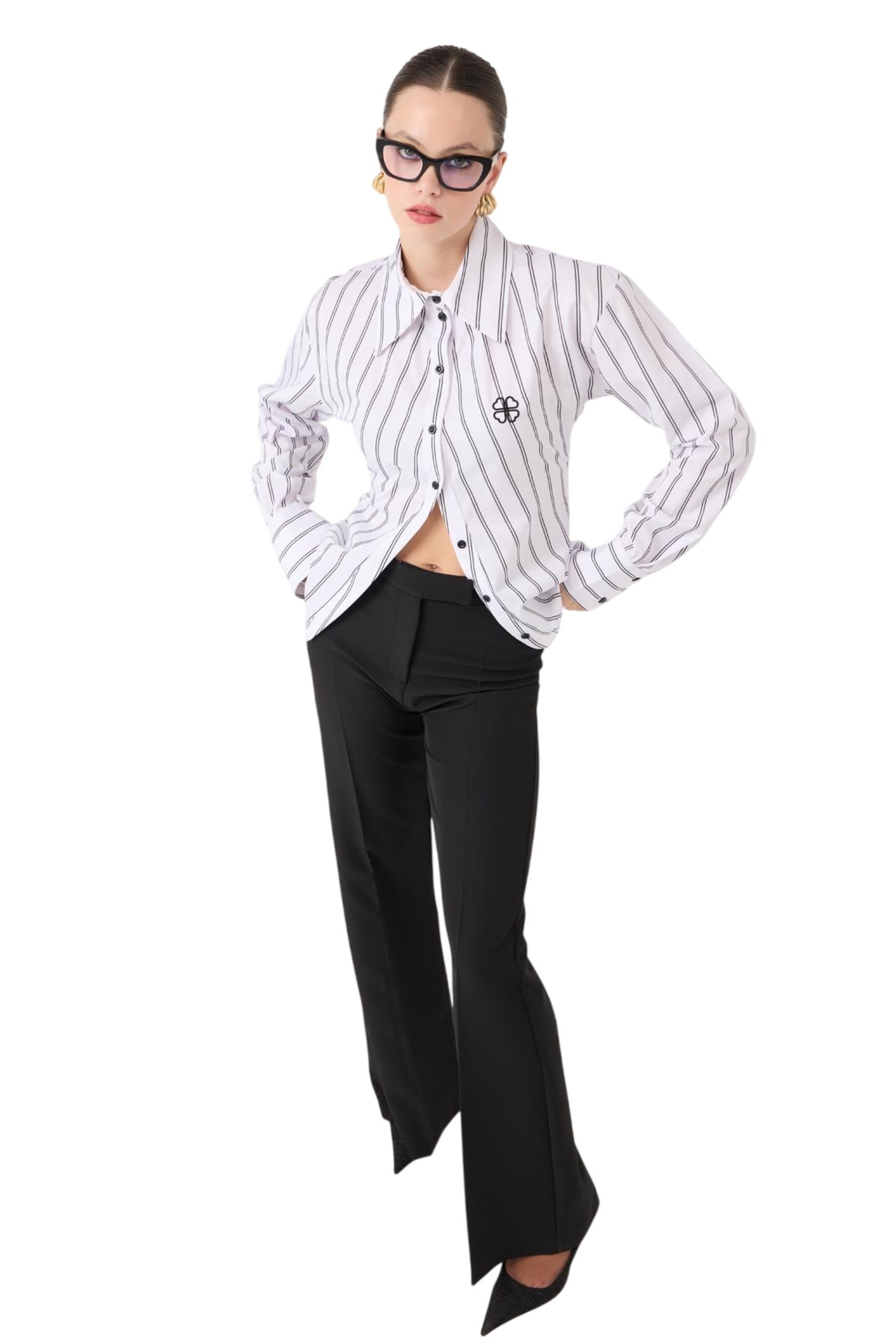 HOLLY LOLLY Blouse in Wit