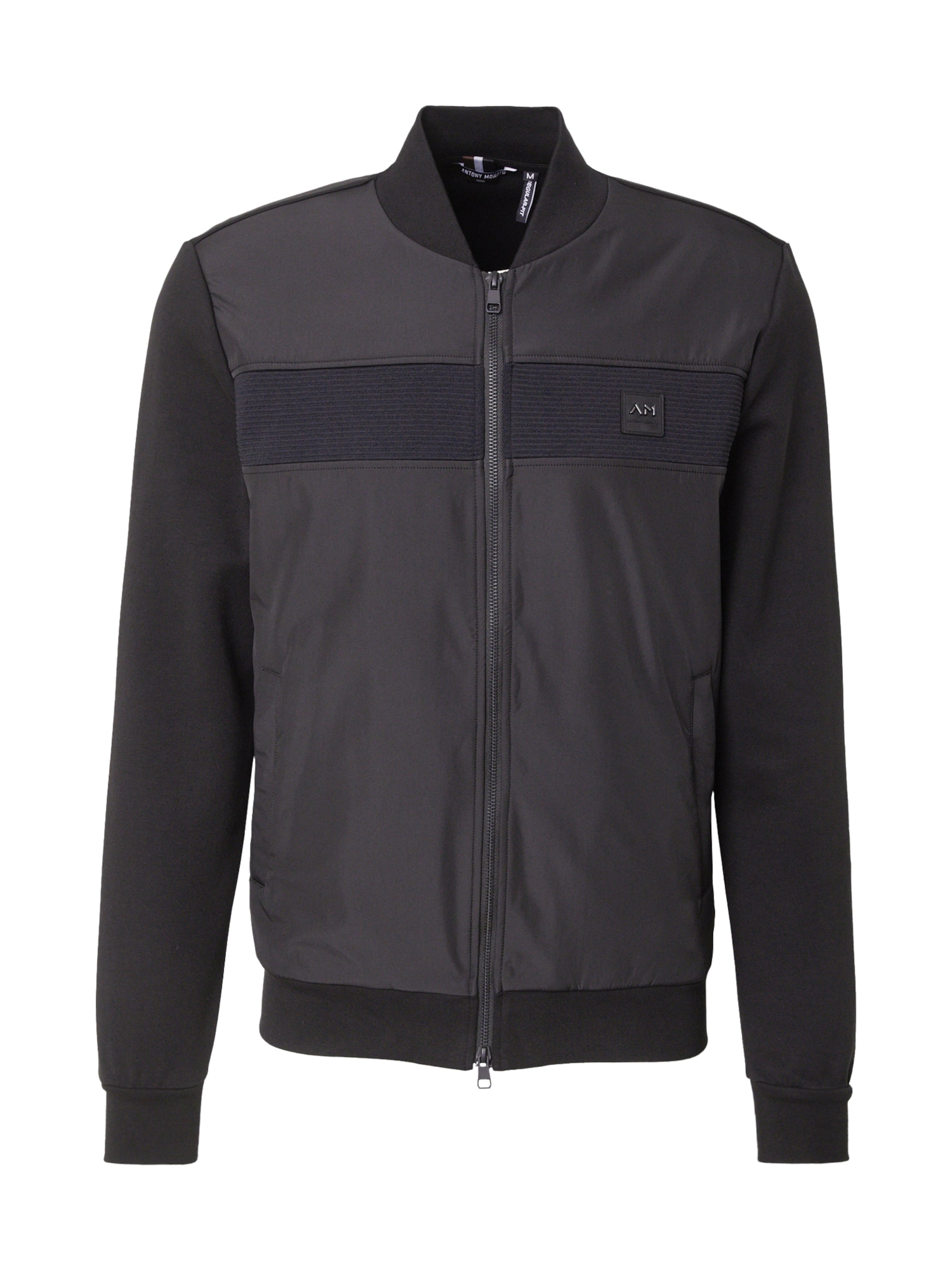 Hanorac de la ANTONY MORATO pe negru: față