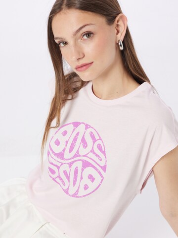 BOSS Orange T-Shirt 'Ejosh' in Pink