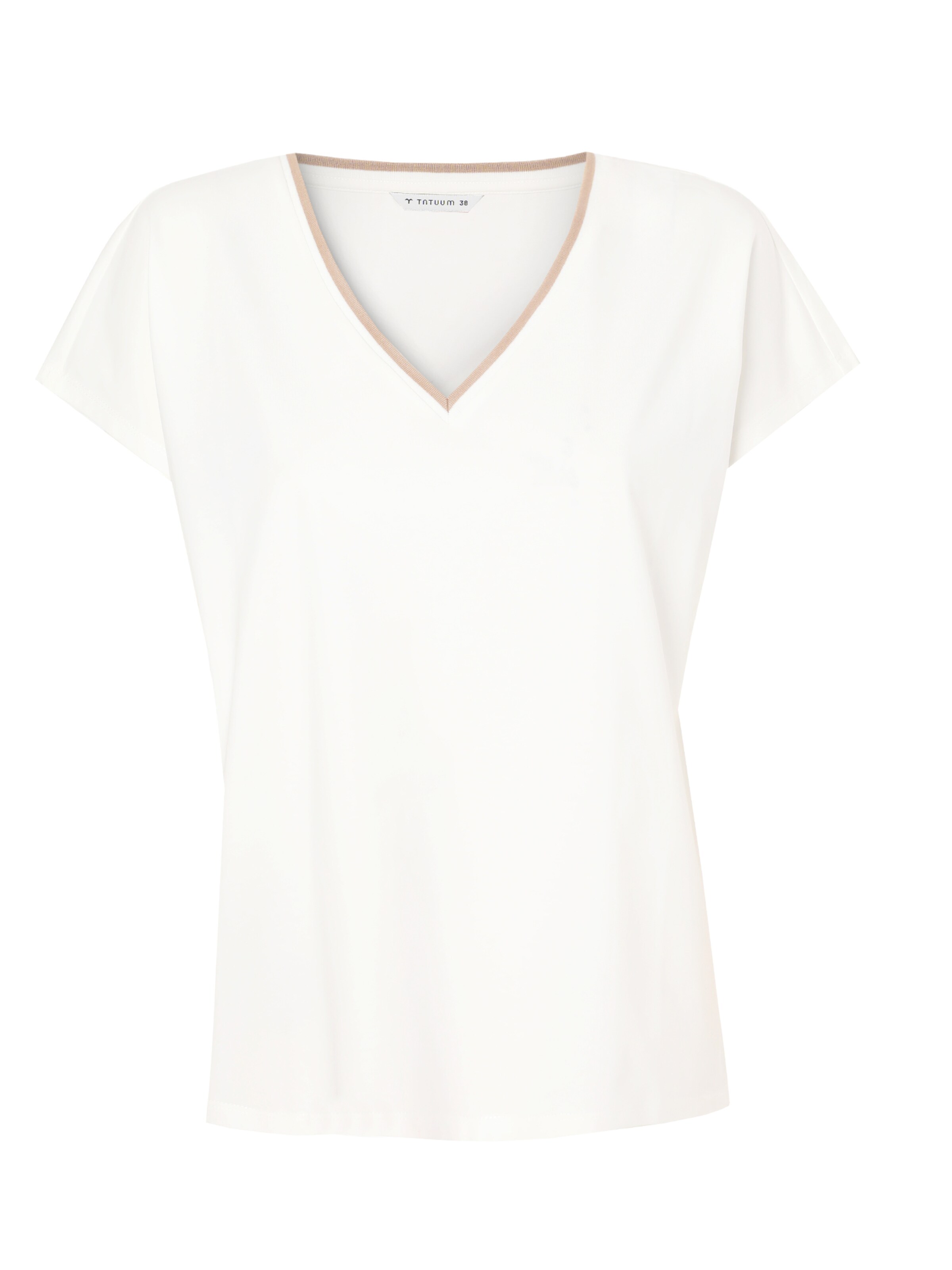 Chemisier TATUUM en blanc : devant