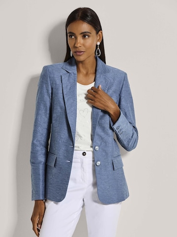Blazer MADELEINE en bleu : devant