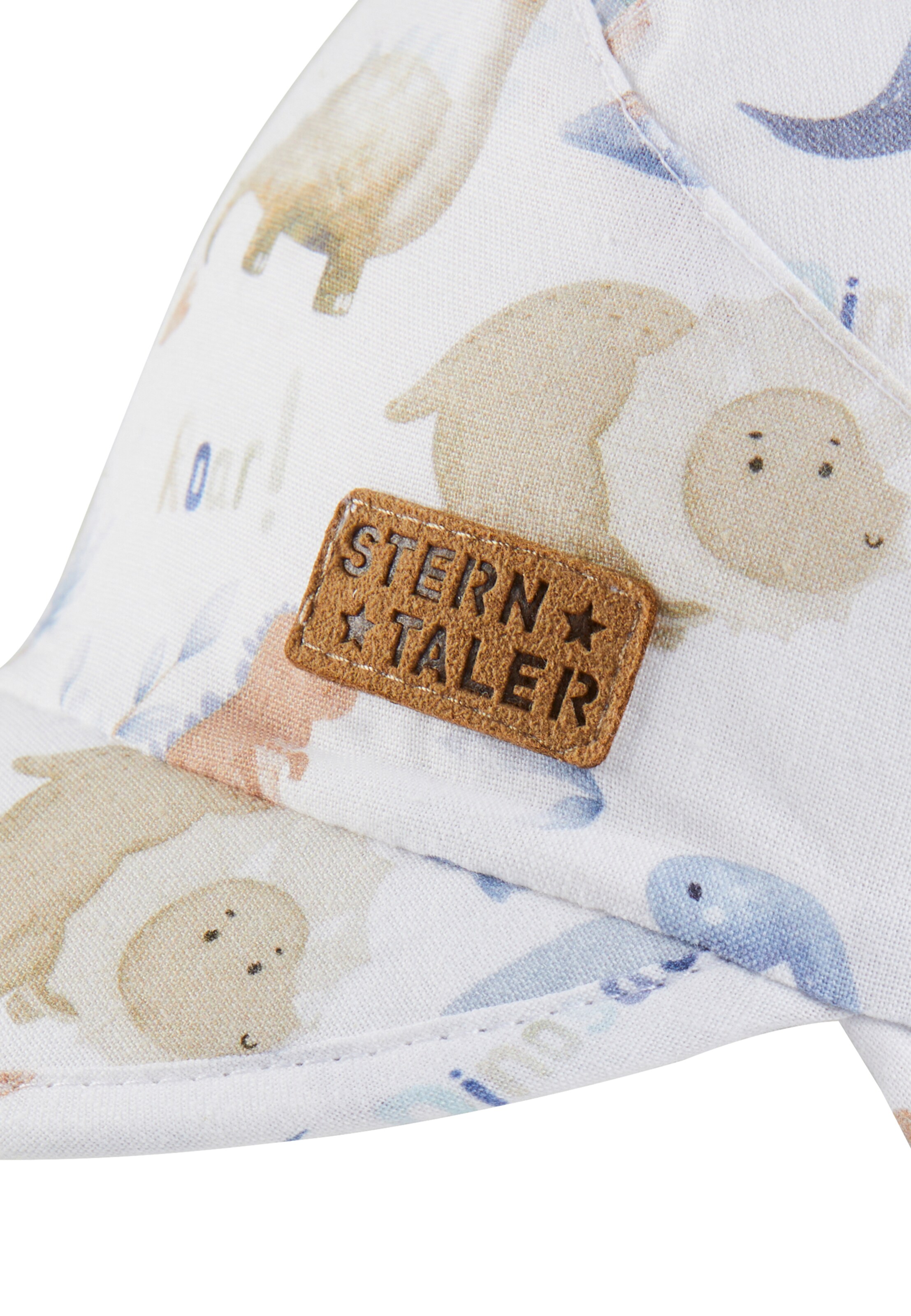 STERNTALER Schirmmütze  'Saurier' in Weiß