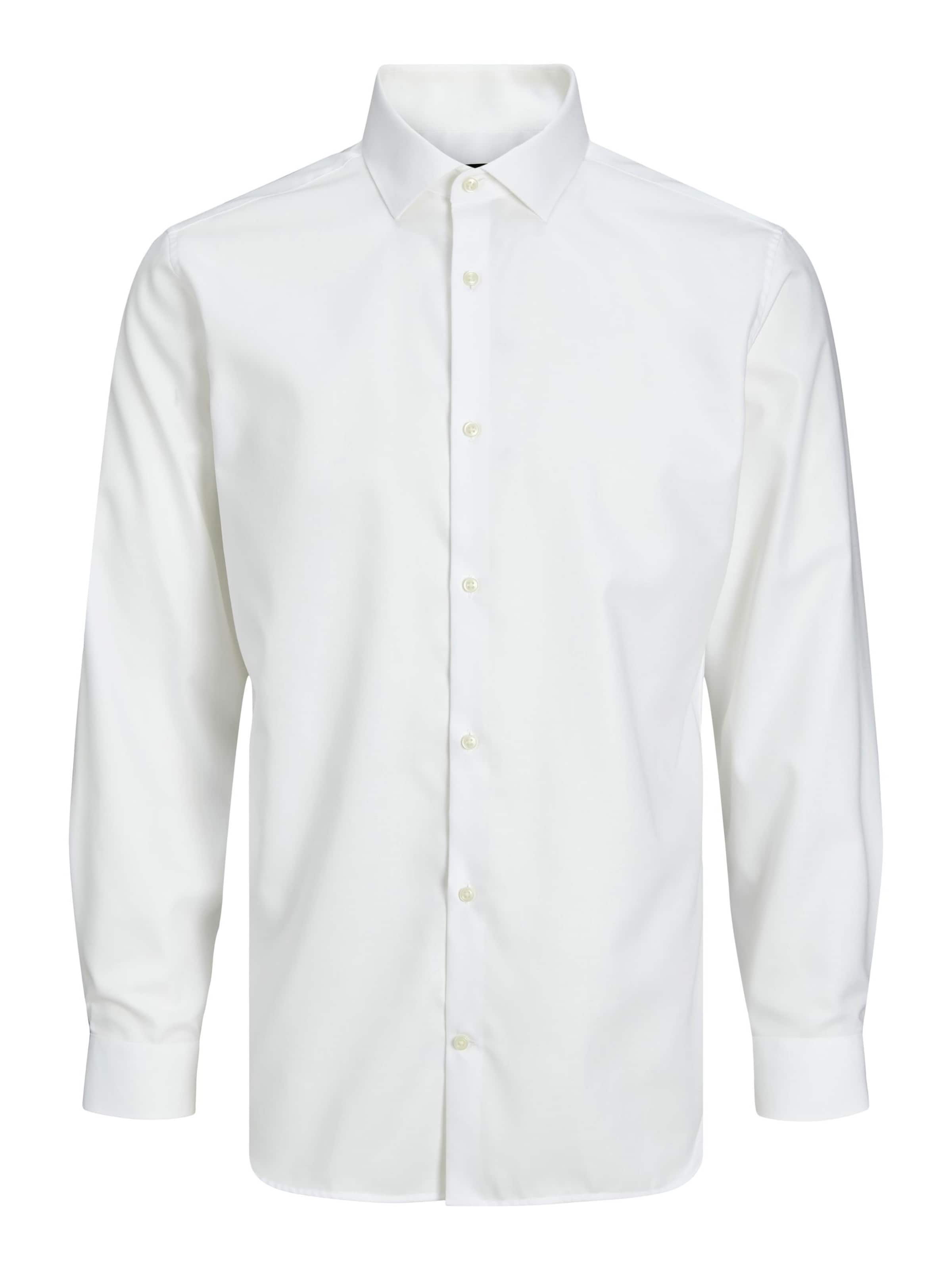 Camicia &#x27;JPRBLAParker&#x27; di JACK &amp; JONES in bianco: frontale