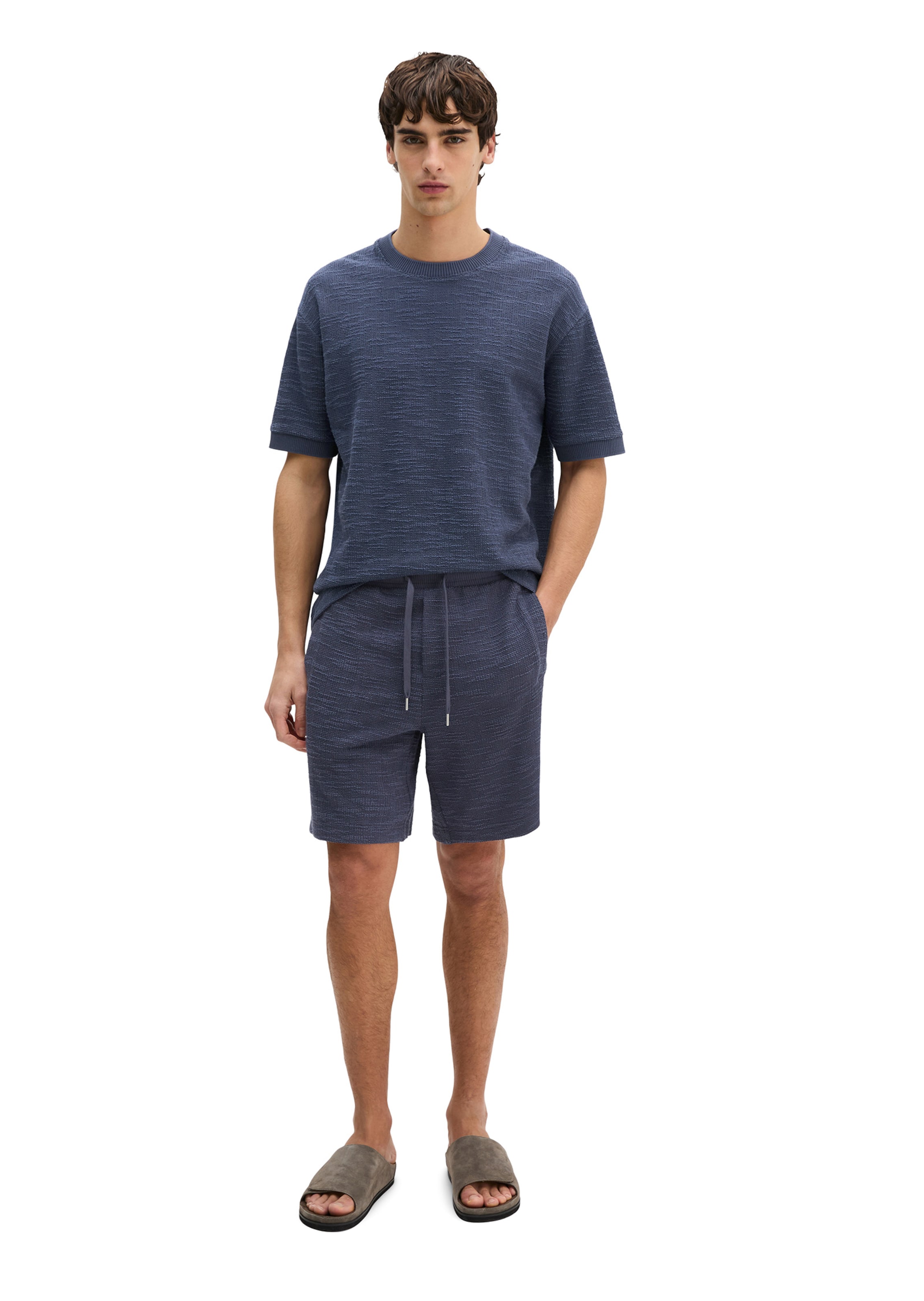 Marc O'Polo Loose fit Trousers in Blue