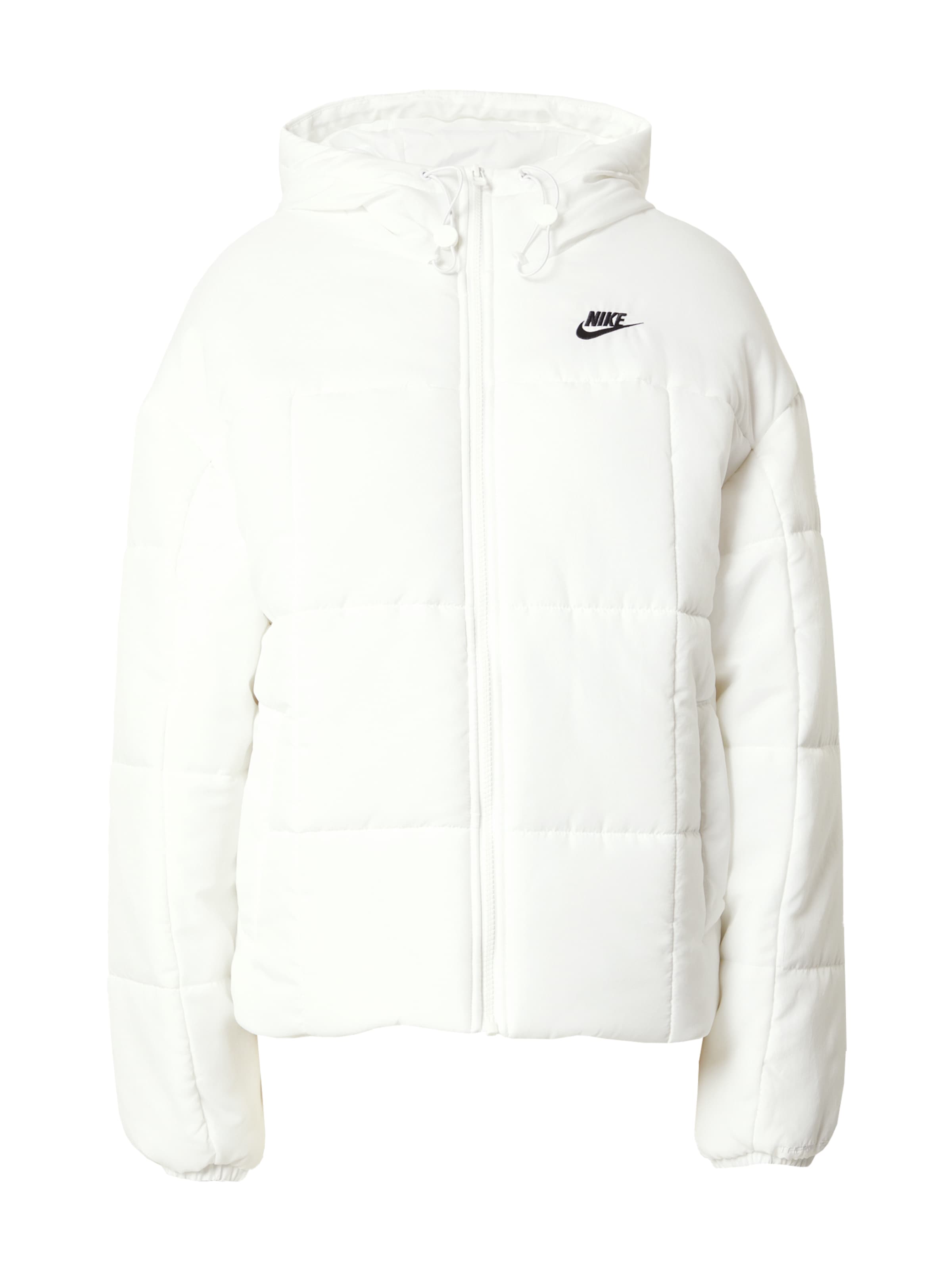 Nike Sportswear Зимно яке в бяло: отпред