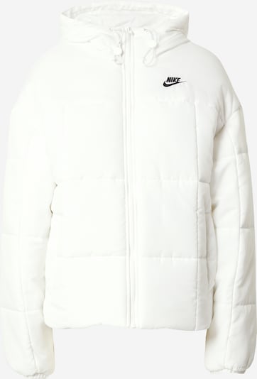 Nike Sportswear Vinterjakke i sort / hvid, Produktvisning